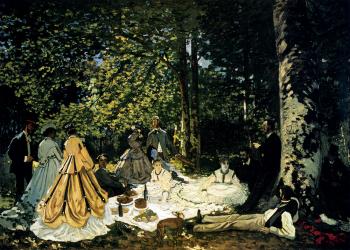 尅勞德 莫奈 Dejeuner Sur L'Herbe A Chailly 尅勞德 莫奈 Dejeuner Sur L'Herbe A Chailly